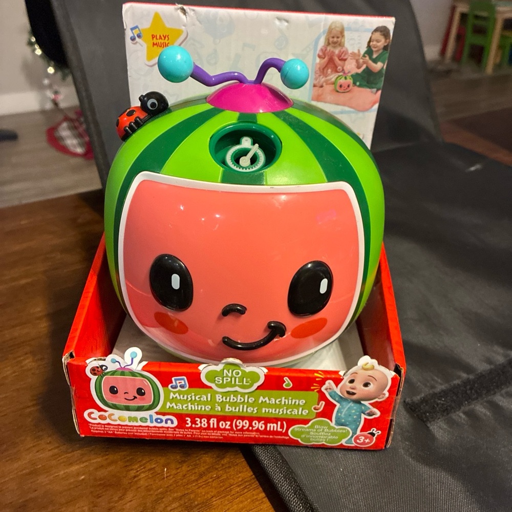 Musical Bubble Machine - Green and Pink